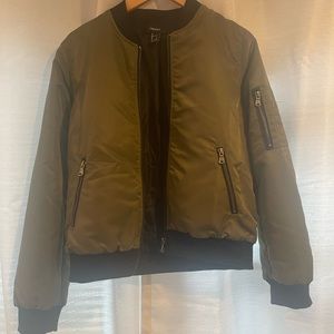 Forever 21 Olive Green Bomber jacket